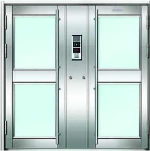 楼宇对讲电控安全门