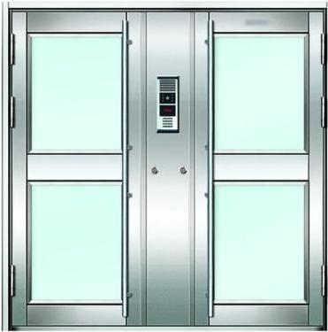 楼宇对讲电控安全门